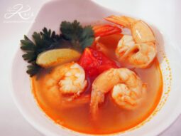 Tom Yam aux crevettes