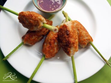 brochettes de citronnelle