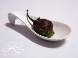 mini-aubergines au pesto de basilic thaï