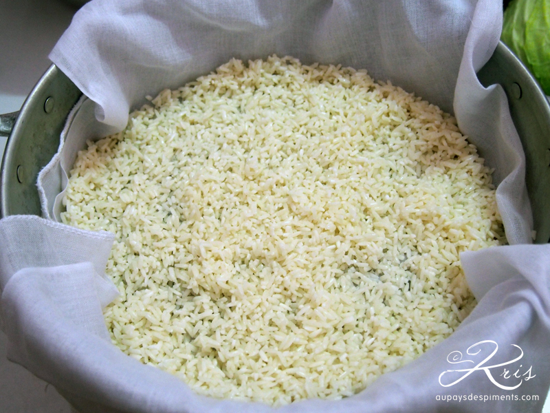 Sticky rice - Riz gluant thaï - Au Pays des Piments