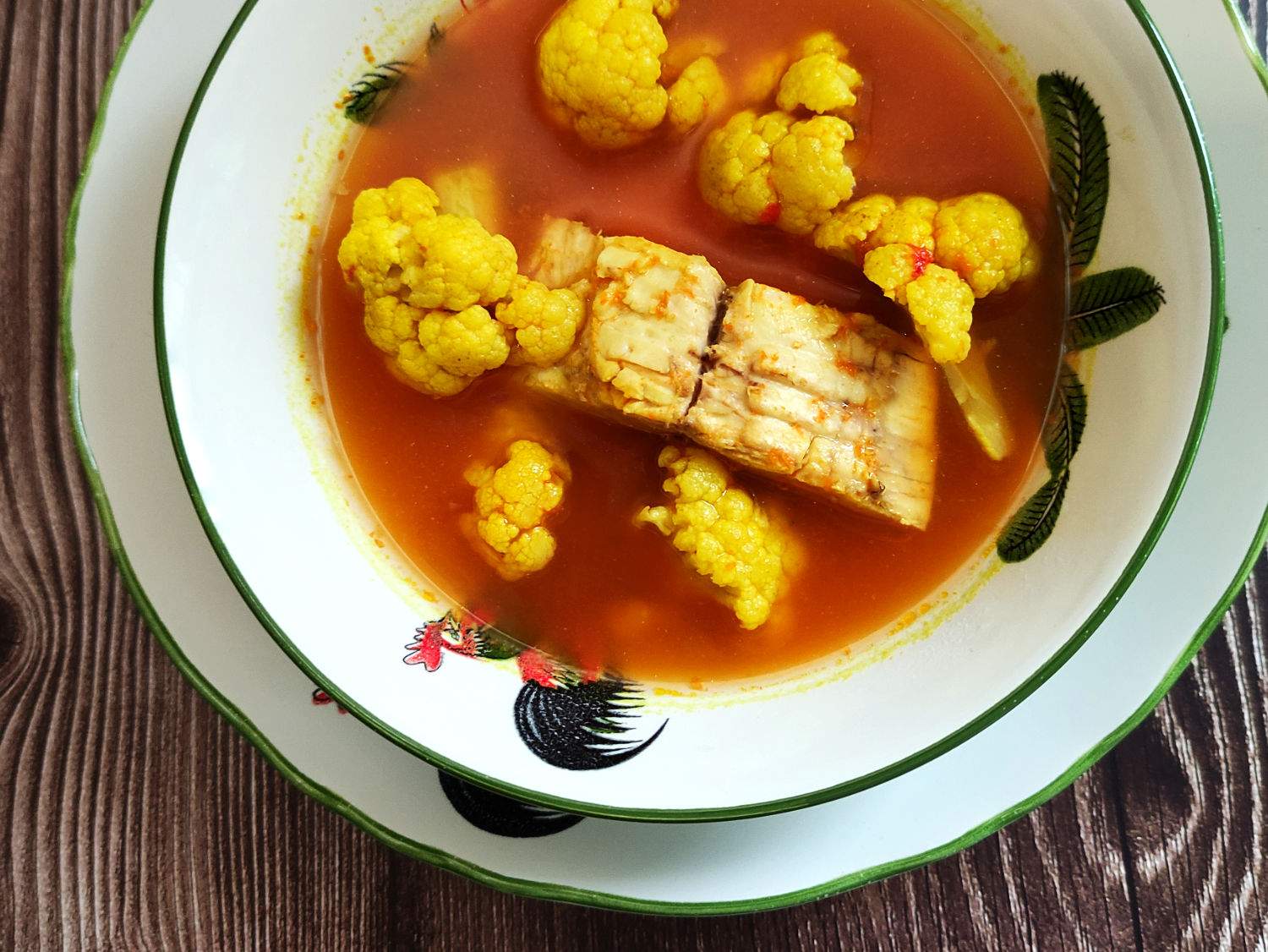 recette de curry acidulé au poisson, gaeng som pla