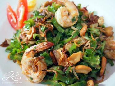 salade thaïe de haricots ailés