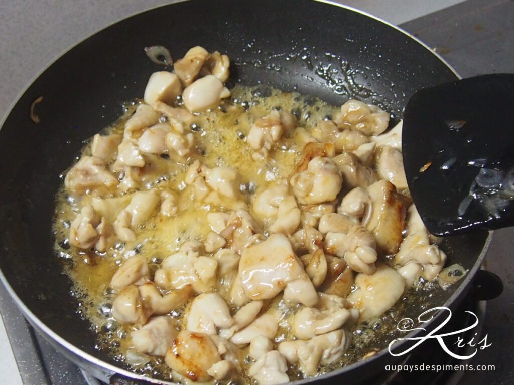 poulet sauté