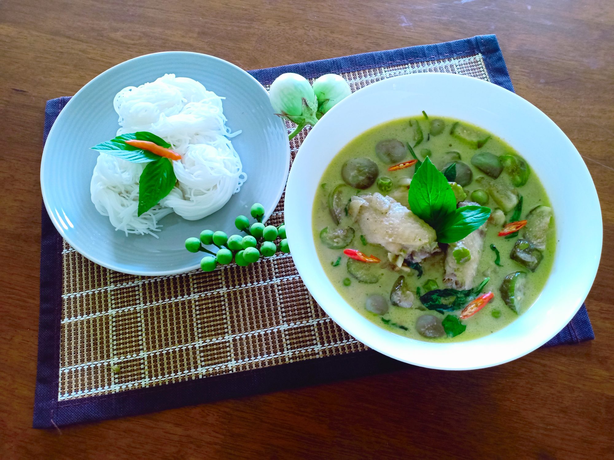 recette de curry vert thaï