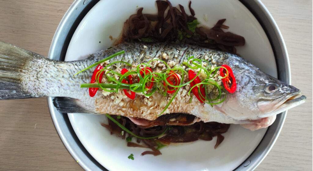 recette de poisson à la vapeur